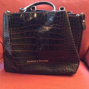 Dooney & Bourke Large Barlow Embossed Leather Tote